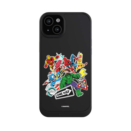 Apple iPhone 15 Plus NIVOcore Capitan American Shield Transparent