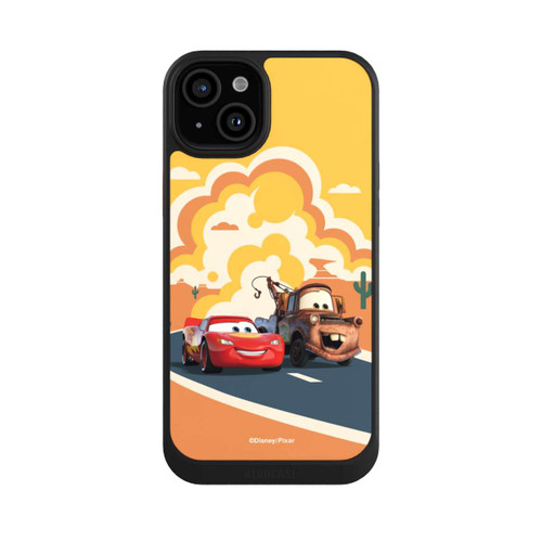 Apple iPhone 15 Plus NIVOcore Disney Cars Lightning McQueen Und Hook on the Road