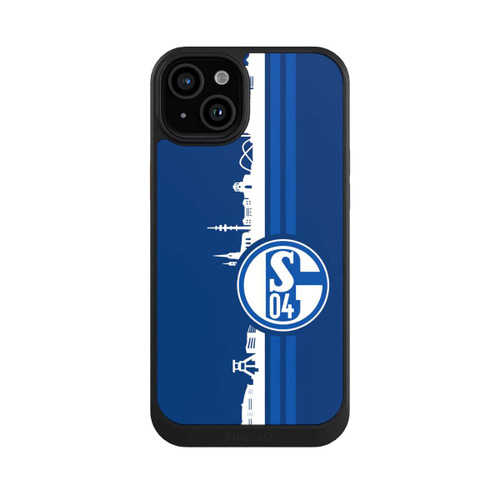 Apple iPhone 15 Plus NIVOcore Schalke 04 Skyline Blau