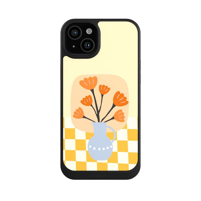 iPhone 15 Plus NIVOcore Bloom Vase Spring Flowers