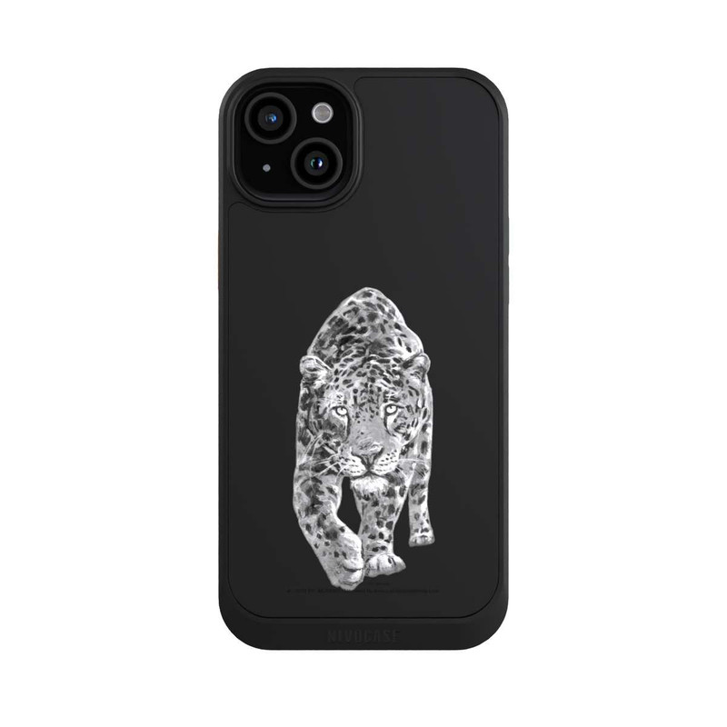 iPhone 15 Plus NIVOcore Leopard transparent