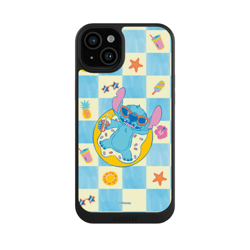 Apple iPhone 15 Plus NIVOcore Stitch Neon Summer