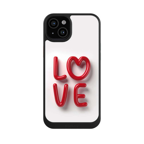 Apple iPhone 15 Plus NIVOcore Love Statement Red with AI