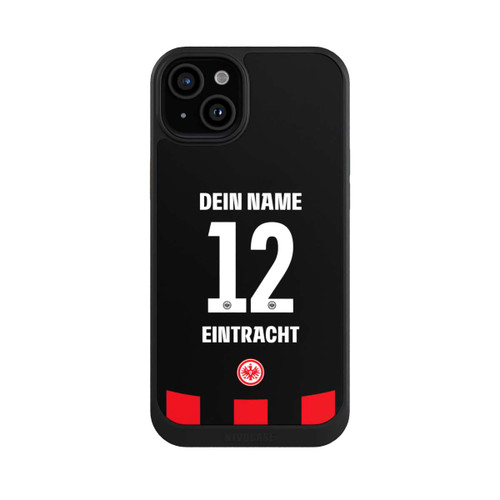 Apple iPhone 15 Plus NIVOcore Eintracht Frankfurt Trikot Personalisierbar 25-26