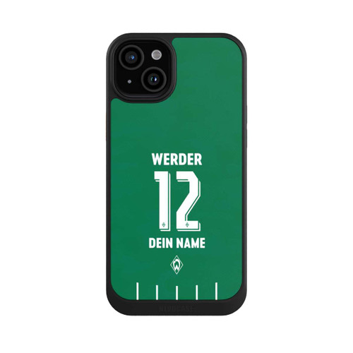 Apple iPhone 15 Plus NIVOcore Werder Bremen Trikot Personalisierbar 25-26