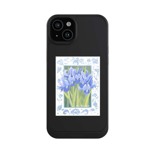 Apple iPhone 15 Plus NIVOcore Blue Iris, by Jennifer Abbott