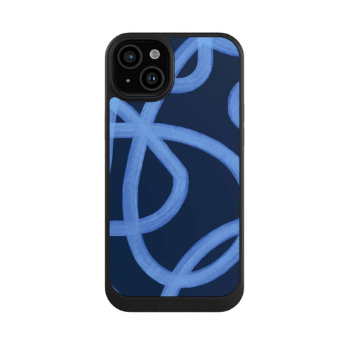 Apple iPhone 15 Plus NIVOcore Laced Up Tones of Blue