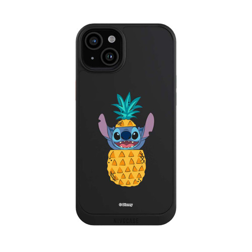 Apple iPhone 15 Plus NIVOcore Pinapple Stitch Transparent