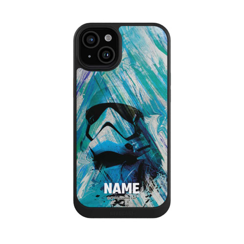 Apple iPhone 15 Plus NIVOcore Stormtrooper Watercolor Personalisierbar