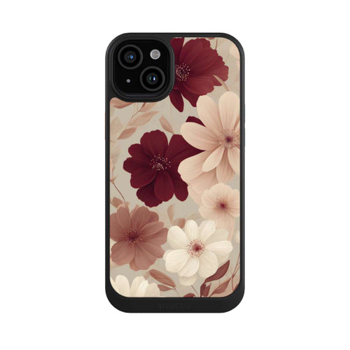 Apple iPhone 15 Plus NIVOcore Romantische Pastellblumen mit KI