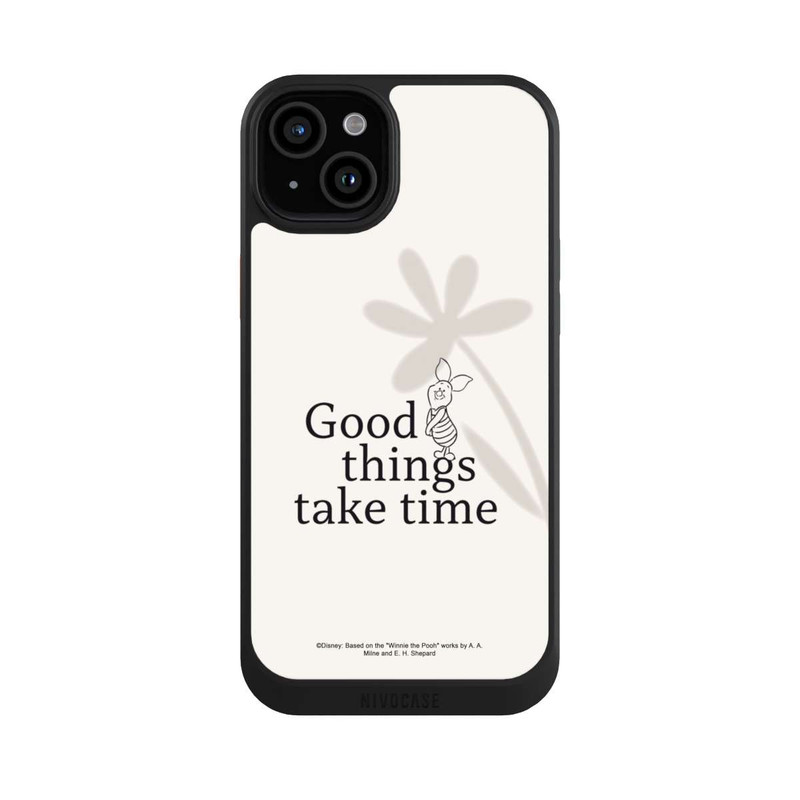 iPhone 15 Plus NIVOcore Good Things Take time Porcinet