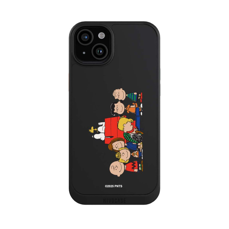 iPhone 15 Plus NIVOcore Snoopy and Friends Transparent