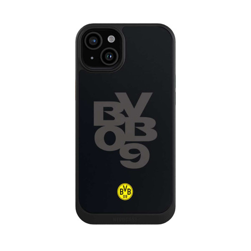 Apple iPhone 15 Plus NIVOcore BVB09 Grau Schwarz