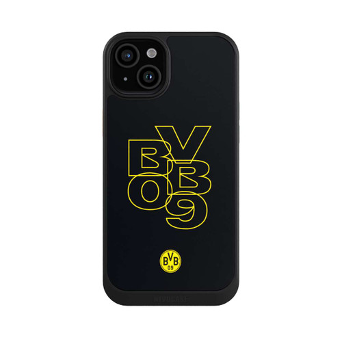Apple iPhone 15 Plus NIVOcore BVB09 Gelb Schwarz