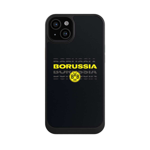 Apple iPhone 15 Plus NIVOcore Borrussia Gelb Schwarz