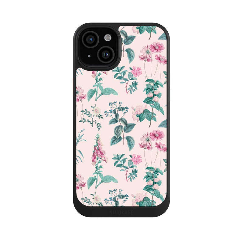 iPhone 15 Plus NIVOcore Prairie de Printemps de Fleurs Sauvages