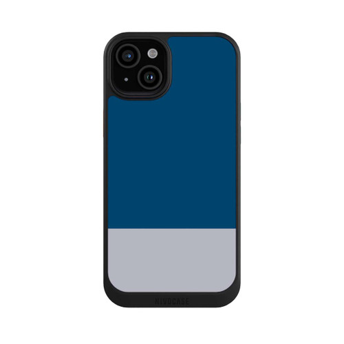 Apple iPhone 15 Plus NIVOcore Dunkelblau Grau Farbkombi