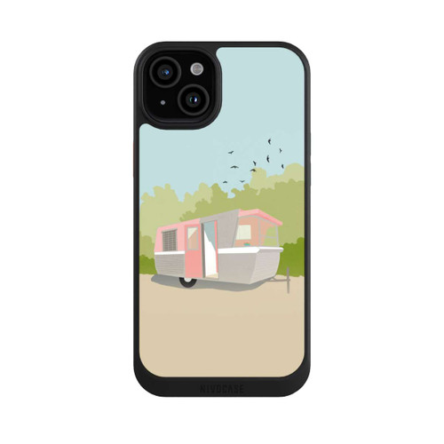 Apple iPhone 15 Plus NIVOcore Retro Glamping by Roberta Murray