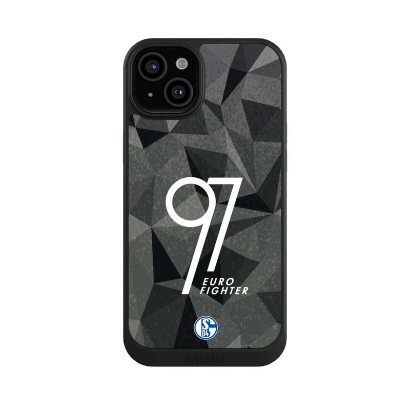 iPhone 15 Plus NIVOcore S04 Eurofighter 97 grau