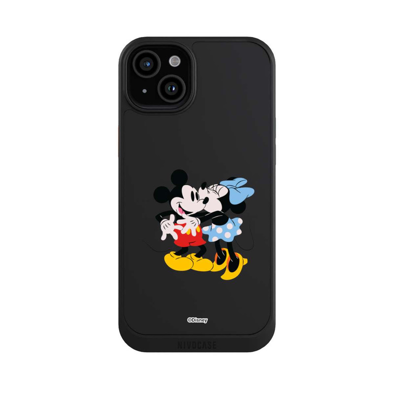iPhone 15 Plus NIVOcore Mickey and Minnie Magical Couple Transparent