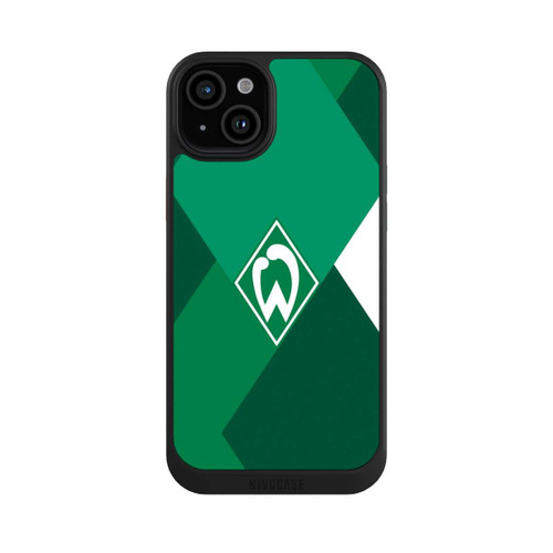 Apple iPhone 15 Plus NIVOcore Werder Bremen Rautenmuster