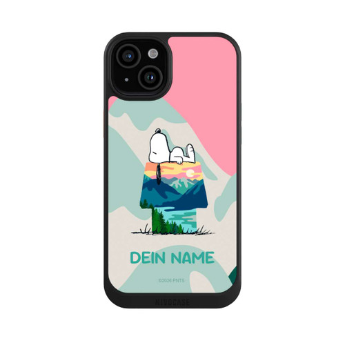 Apple iPhone 15 Plus NIVOcore Snoopy Outdoor Personalisierbar