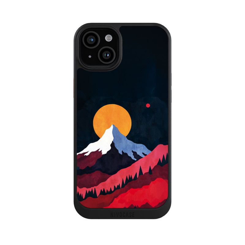 iPhone 15 Plus NIVOcore Mont Blanc Abstract