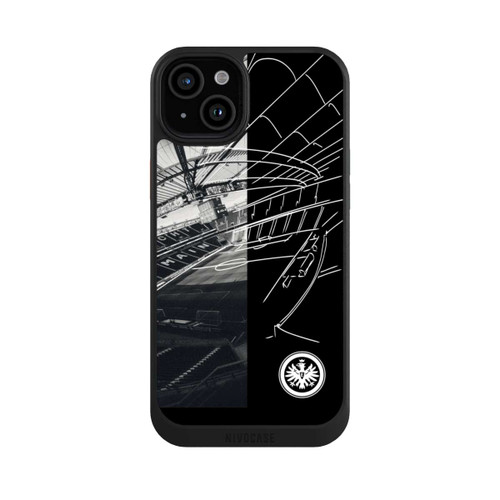 Apple iPhone 15 Plus NIVOcore Eintracht Frankfurt Stadion Fotoskizze