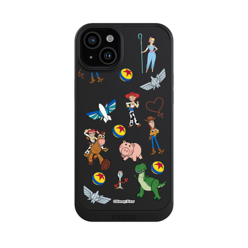 Apple iPhone 15 Plus NIVOcore Toy Story 5 Hero Toys Pattern Transparent