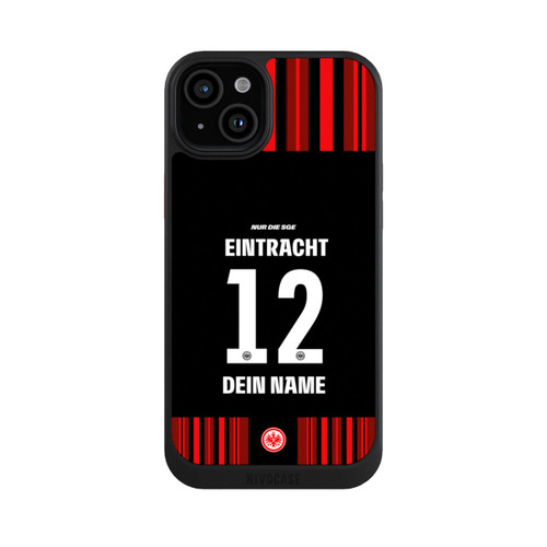 Apple iPhone 15 Plus NIVOcore Eintracht Frankfurt Trikot Personalisierbar 26-27