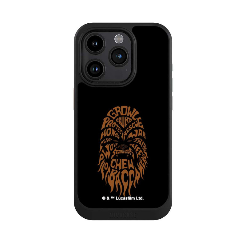 iPhone 15 Pro NIVOcore Chewbacca Typo Graphic