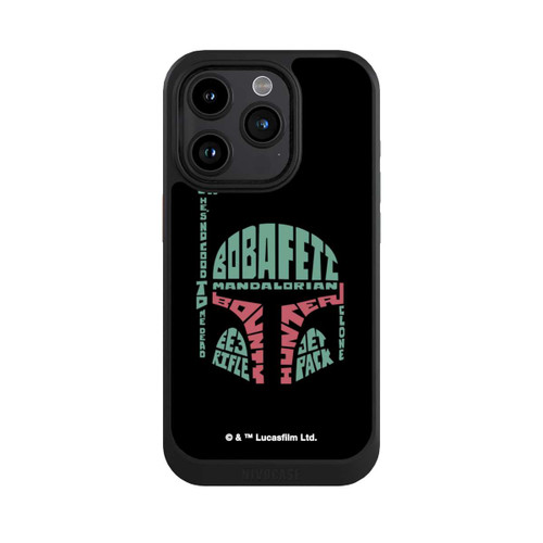 Apple iPhone 15 Pro NIVOcore Boba Fett Typo Grafisch