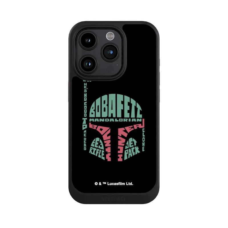 iPhone 15 Pro NIVOcore Boba Fett Typo Graphic