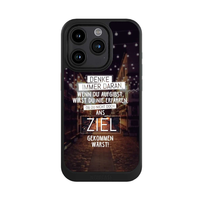 iPhone 15 Pro NIVOcore Ins Ziel Gekommen