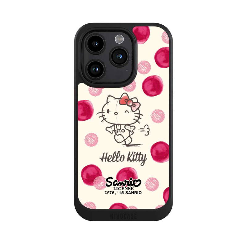 iPhone 15 Pro NIVOcore Hello Kitty - Pünktchen