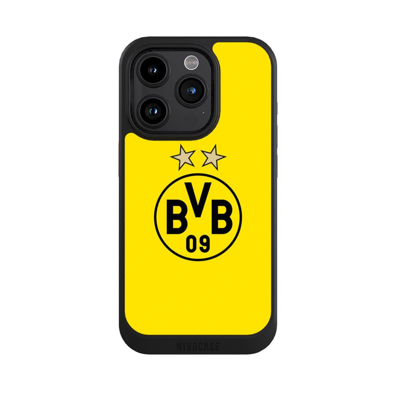 iPhone 15 Pro NIVOcore BVB Gelb / Sterne