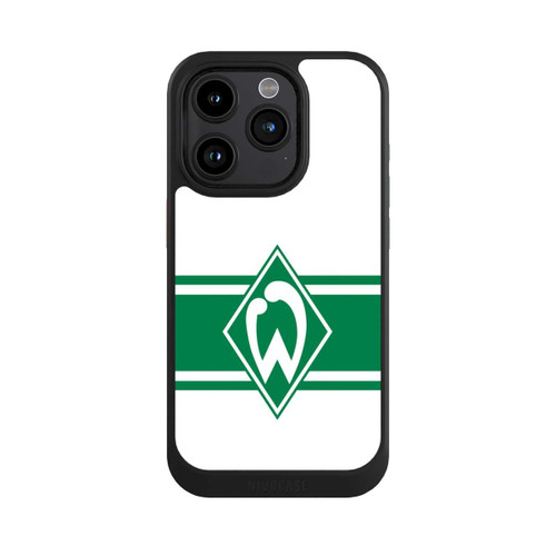 Apple iPhone 15 Pro NIVOcore Werder Stripes White
