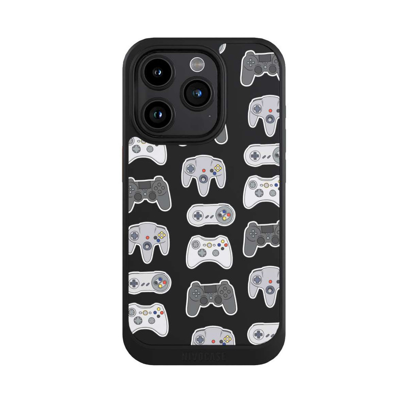 iPhone 15 Pro NIVOcore Motif Contrôleur sans Fond