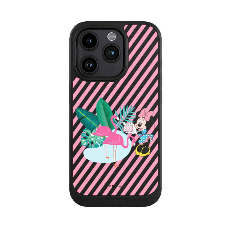 iPhone 15 Pro NIVOcore Minnie Flamingo ohne Hintergrund