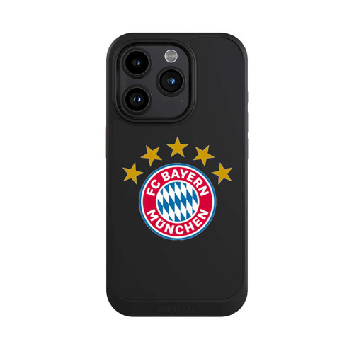 Apple iPhone 15 Pro NIVOcore FCB Logo mit Sterne - ohne Hintergrund