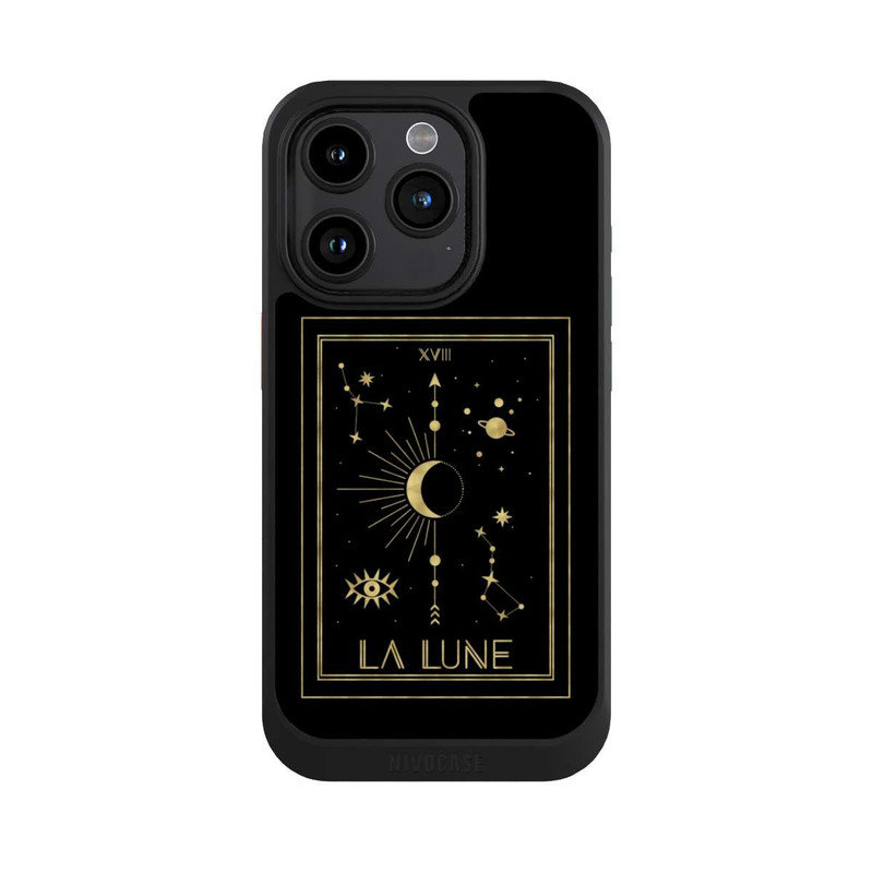 iPhone 15 Pro NIVOcore La Lune Look Or