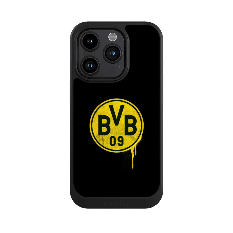 iPhone 15 Pro NIVOcore Spraylogo Dark - BVB