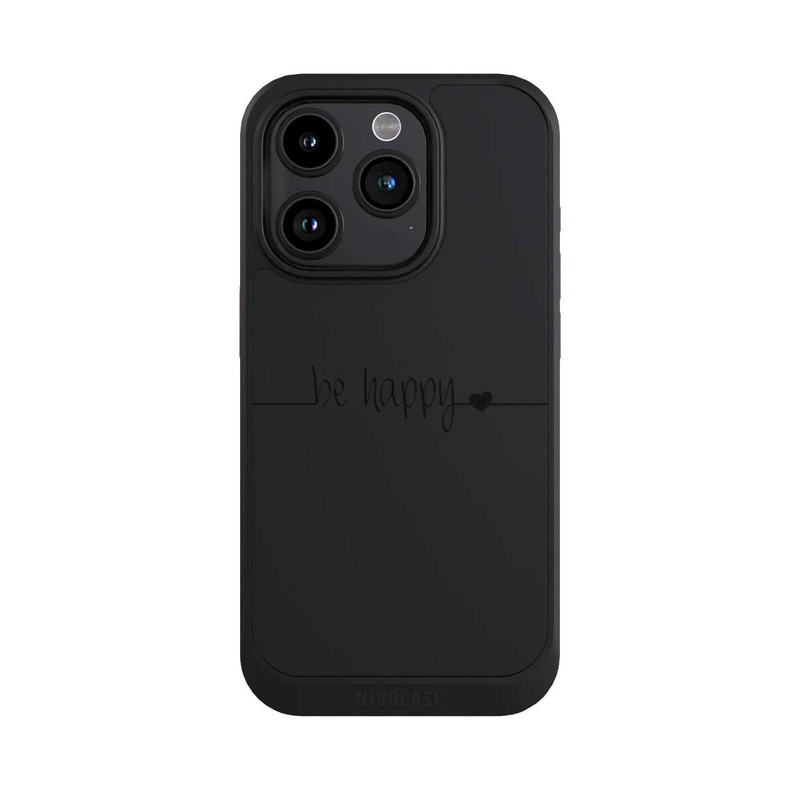 iPhone 15 Pro NIVOcore be happy transparent