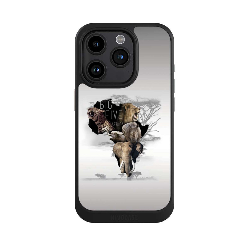 iPhone 15 Pro NIVOcore Big Five Africa Animals