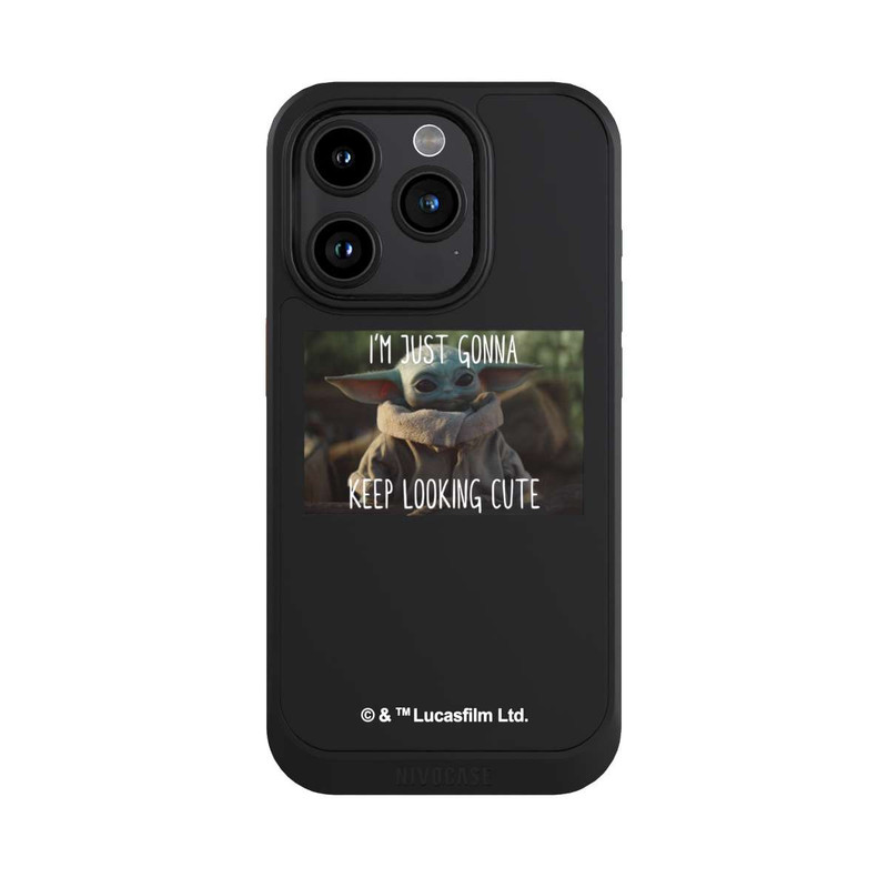 iPhone 15 Pro NIVOcore Star Wars The Child Cute Transparent