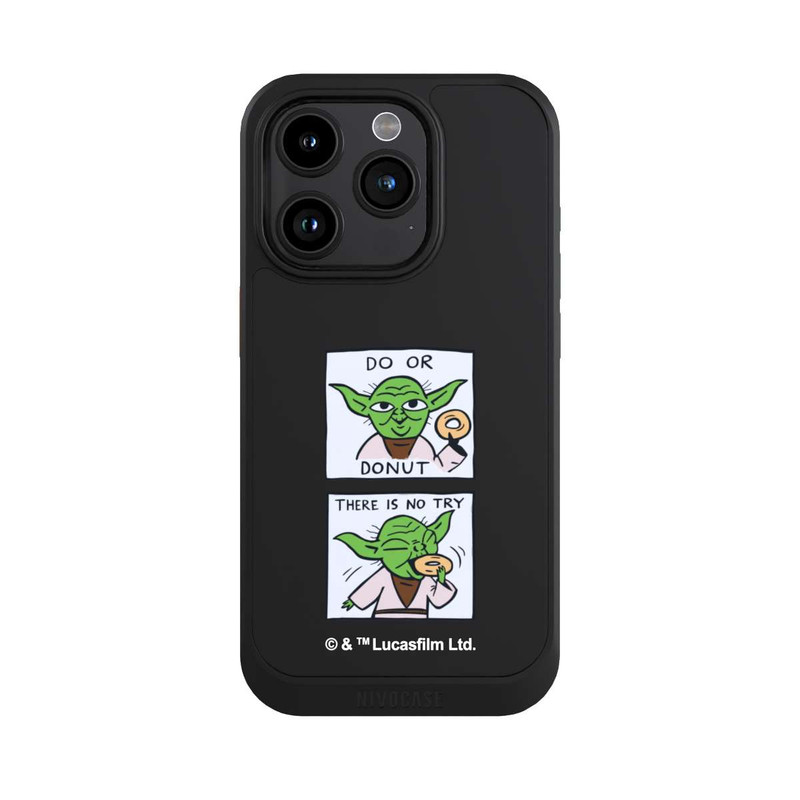 iPhone 15 Pro NIVOcore Yoda Comic Donut