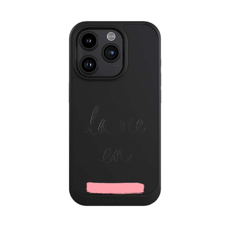 iPhone 15 Pro NIVOcore La vie en Rose sans Fond