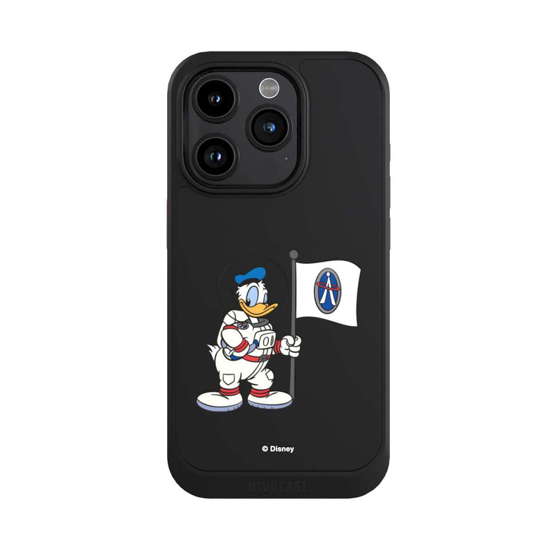 iPhone 15 Pro NIVOcore Donald Duck Astronaut Transparent