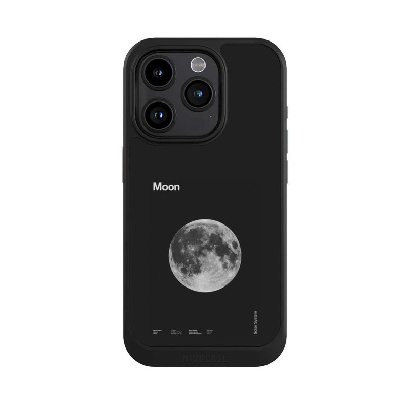 iPhone 15 Pro NIVOcore Système Solaire Lune