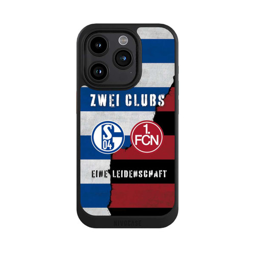 Apple iPhone 15 Pro NIVOcore Fanfreundschaft Schalke x Nürnberg